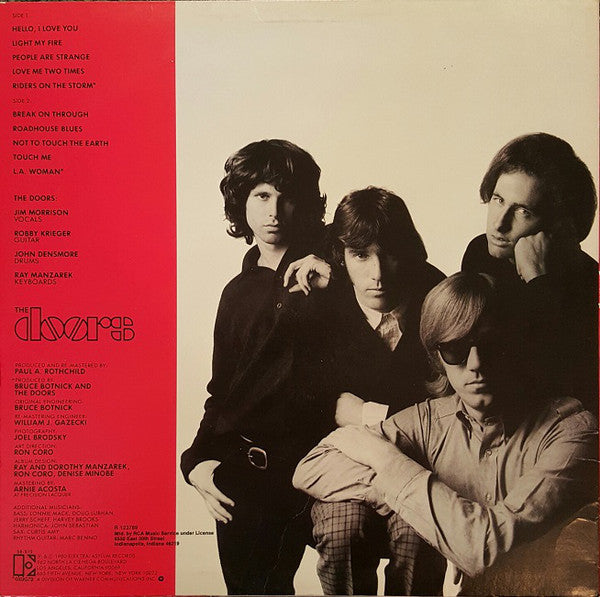 The Doors : Greatest Hits (LP, Comp, Club, RM, RCA)