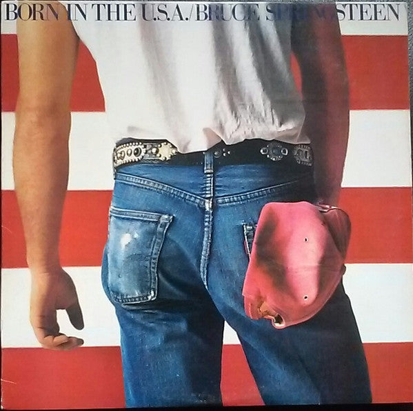Bruce Springsteen : Born In The U.S.A. (LP, Album, Pit)
