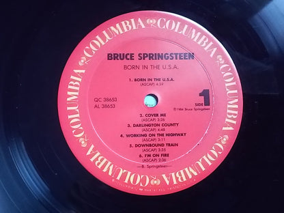 Bruce Springsteen : Born In The U.S.A. (LP, Album, Pit)