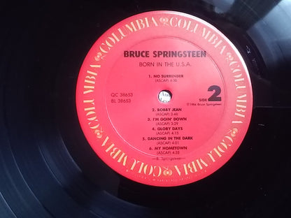 Bruce Springsteen : Born In The U.S.A. (LP, Album, Pit)