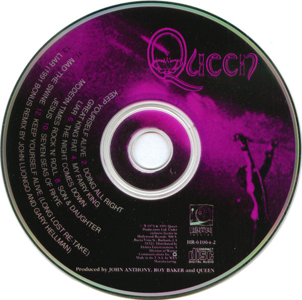 Queen : Queen (CD, Album, RE, RM, Spe)