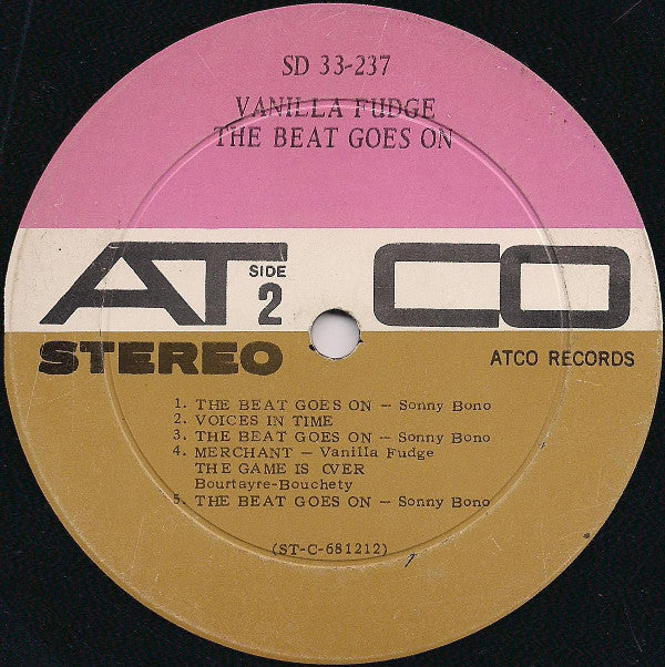 Vanilla Fudge : The Beat Goes On (LP, Album, Ind)