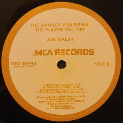 Joe Walsh : The Smoker You Drink, The Player You Get (LP, Album, RE, Gat)