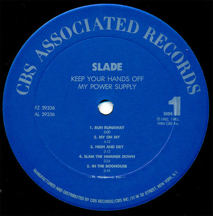 Slade : Keep Your Hands Off My Power Supply (LP, Album, Pit)