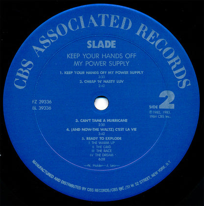Slade : Keep Your Hands Off My Power Supply (LP, Album, Pit)