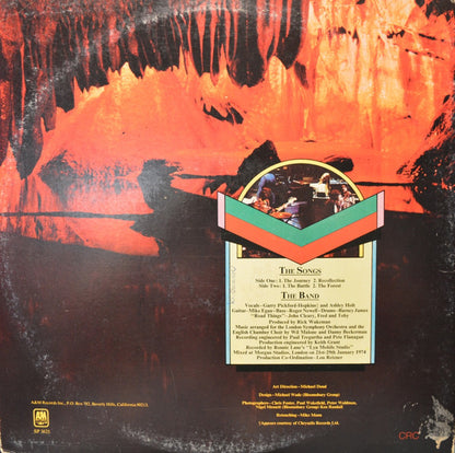 Rick Wakeman : Journey To The Centre Of The Earth (LP, Album, Club, Ter)