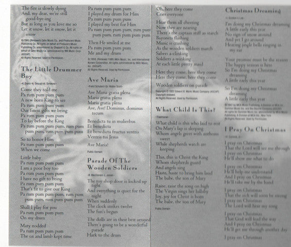Harry Connick, Jr. : When My Heart Finds Christmas (Cass, Album)