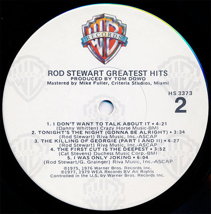 Rod Stewart : Greatest Hits (LP, Comp, RP)