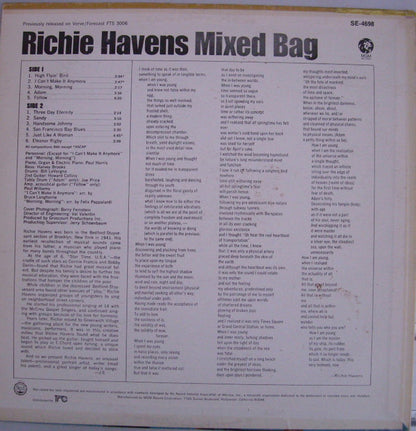 Richie Havens : Mixed Bag (LP, Album, RE)
