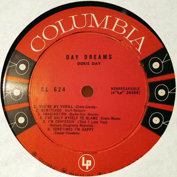 Doris Day : Day Dreams (LP, Album)