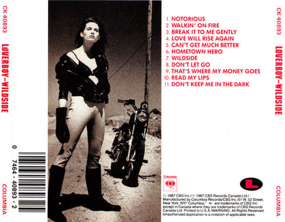 Loverboy : Wildside (CD, Album)