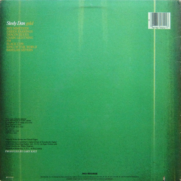 Steely Dan : Gold (LP, Comp)