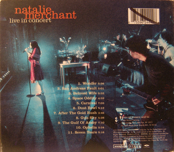 Natalie Merchant : Live In Concert (HDCD)