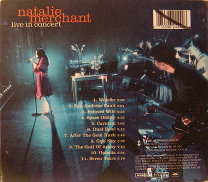 Natalie Merchant : Live In Concert (HDCD)