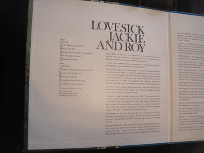 Jackie And Roy* : Lovesick (LP, Album, Mono, Promo)