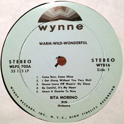 Rita Moreno : Warm, Wild Wonderful (LP)