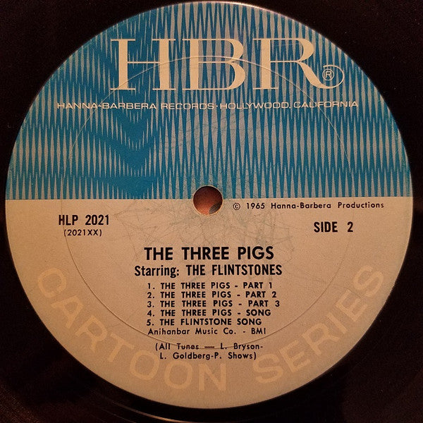 The Flintstones : Flip Fables: Goldi Rocks And The Three Bearosauruses (LP, Album)