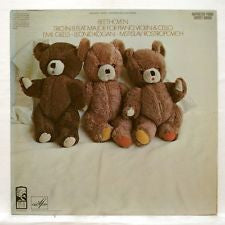 Beethoven*, Emil Gilels • Leonid Kogan • Mstislav Rostropovich : Trio In B-Flat Major For Piano, Violin & Cello (LP, Album, Mono, RE)