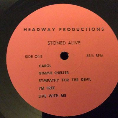 The Rolling Stones : Stoned Alive (LP, Album, Unofficial)