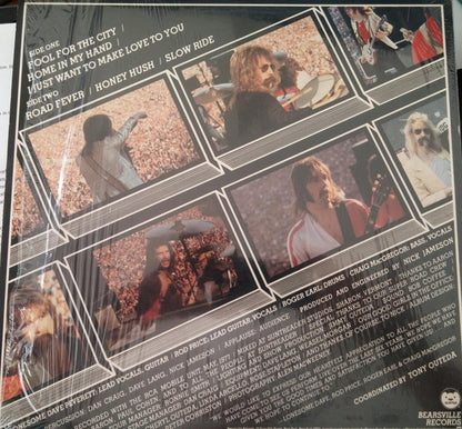 Foghat : Live (LP, Album, Win)