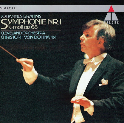 Johannes Brahms – The Cleveland Orchestra, Christoph von Dohnányi : Symphonie Nr. 1 C-Moll, Op. 68 (CD, Album, RE)