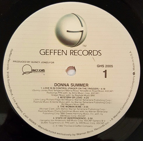 Donna Summer : Donna Summer (LP, Album, Jac)