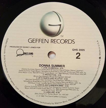Donna Summer : Donna Summer (LP, Album, Jac)