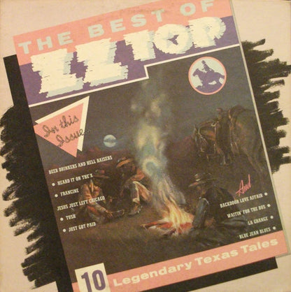ZZ Top : The Best Of ZZ Top (LP, Comp, Pet)