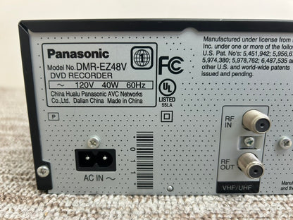 Panasonic DMR-EZ48V * Hi-Fi VHS & DVD Recorder * Remote * Manual * Fully Serviced