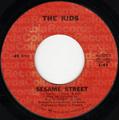 Various : Sesame Street / Rubber Duckie (7", Single, Mono, Pit)