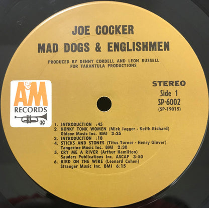 Joe Cocker : Mad Dogs & Englishmen (2xLP, Album, Pit)