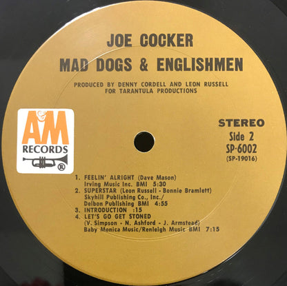 Joe Cocker : Mad Dogs & Englishmen (2xLP, Album, Pit)