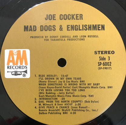 Joe Cocker : Mad Dogs & Englishmen (2xLP, Album, Pit)