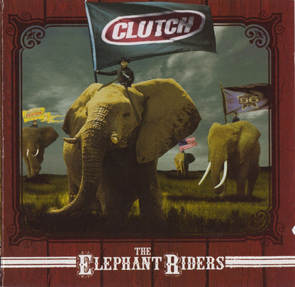 Clutch (3) : The Elephant Riders (CD, Album, Enh, Dav)