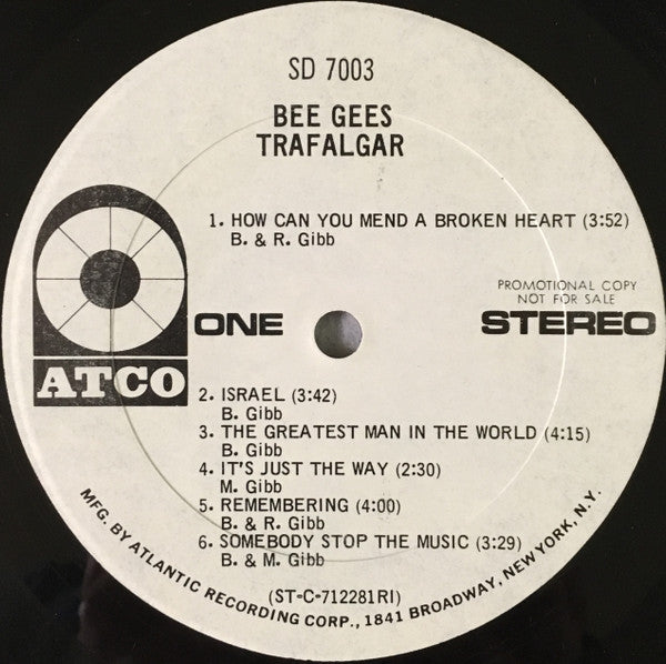 Bee Gees : Trafalgar (LP, Album, Promo)