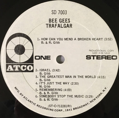 Bee Gees : Trafalgar (LP, Album, Promo)