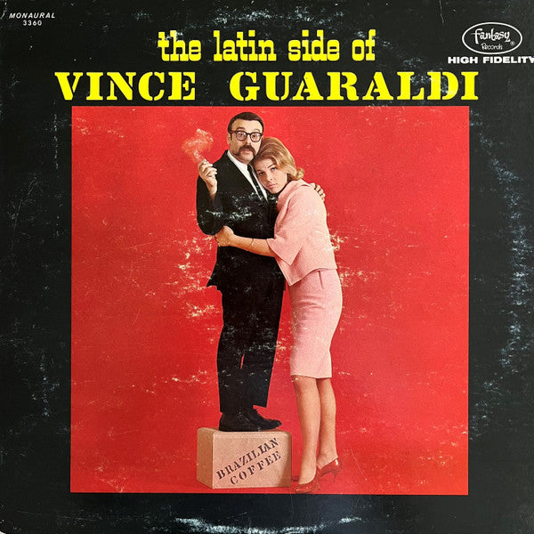 Vince Guaraldi Trio And Strings* : The Latin Side Of Vince Guaraldi (LP, Album, Mono)
