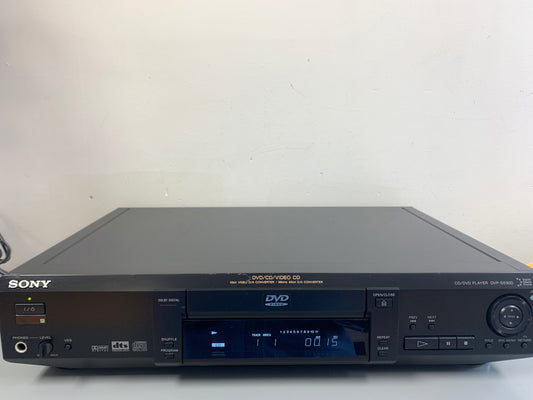 Sony DVP-S530D CD DVD Player