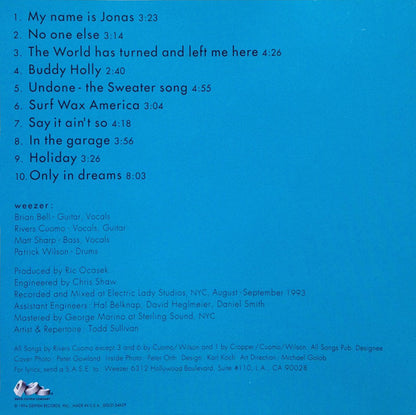 Weezer : Weezer (CD, Album, DAD)