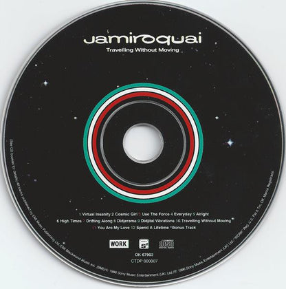 Jamiroquai : Travelling Without Moving (CD, Album, RP)