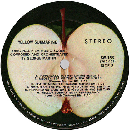 The Beatles : Yellow Submarine (LP, Album, Ter)