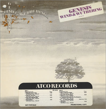 Genesis : Wind & Wuthering (LP, Album, PR-)