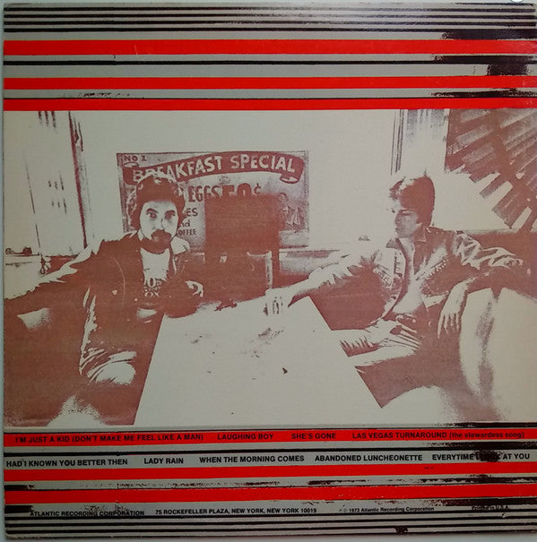 Daryl Hall & John Oates : Abandoned Luncheonette (LP, Album, RP, PR )