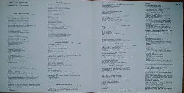 Daryl Hall & John Oates : Abandoned Luncheonette (LP, Album, RP, PR )