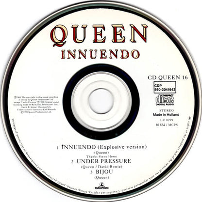 Queen : Innuendo (CD, Single)