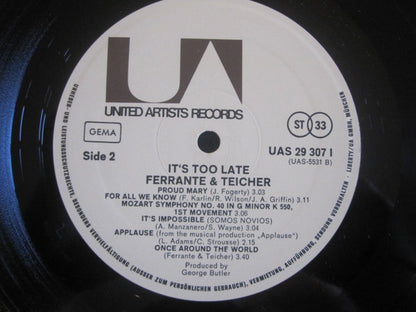 Ferrante & Teicher : It's Too Late (LP, Album)
