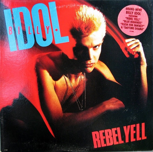 Billy Idol : Rebel Yell (LP, Album, Pit)