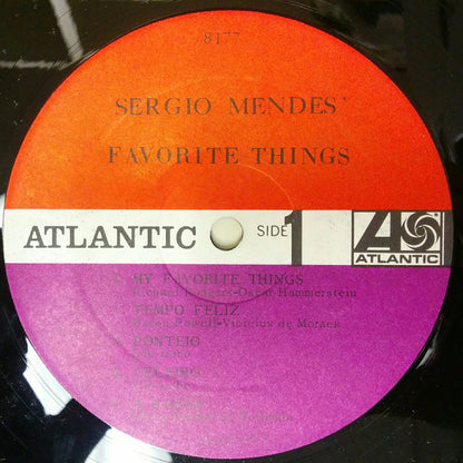 Sergio Mendes* : Sergio Mendes' Favorite Things (LP, Album, Mono)