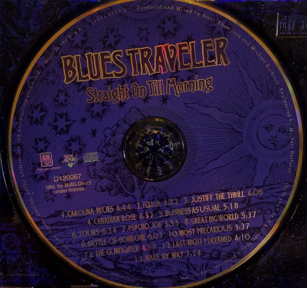 Blues Traveler : Straight On Till Morning (CD, Album, Club)