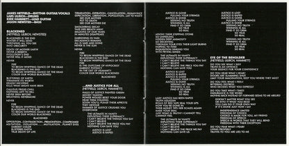 Metallica : ...And Justice For All (CD, Album, RE)